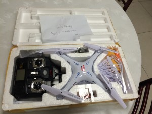 Syma X5SW FPV quadcopter incelemesi